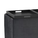 Avalon - Multi Functional Storage Ottoman by Unique Piece Furniture