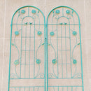 Metal Garden Trellis Rustproof Trellis For Climbing Plant Outdoor Flower Support by HouseOfZazla