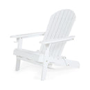 Zenithia - Outdoor Foldable Adirondack Chair With 2 Cup Holders