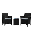 Imperia - 3 Piece Outdoor Patio Set by HouseOfZazla