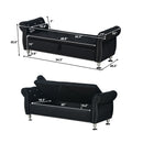 Storage Bench With Crystal Buttons And 1 Pillow For Bedroom by HouseOfZazla