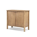 Nolan - 2 Door Accent Cabinet - Antique Brown by HouseOfZazla