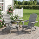 Oversize Outdoor Folding Adirondack Chair, Patio Chair For Garden by HouseOfZazla