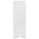 Jessica 5-drawer Bedroom Chest Snow White