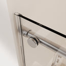 Frameless Single Sliding Soft Close Shower Doors, 5/16" Sgcc Tempered Glass by HouseOfZazla