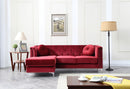 Soft y Micro Suede Sofa Chaise