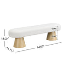 Upholstered Bench For Dining Room by HouseOfZazla