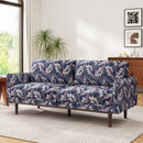 2 Seater Loveseat Sofa With Spacious Seating Area by Unique Piece Furniture