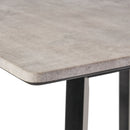 Modern Bar Height Dining Table, Rubberwood Legs and Laminate Table Top by HouseOfZazla