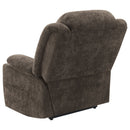 Beca - Upholstered Power Lift Recliner With Cupholders And USB Charging by HouseOfZazla