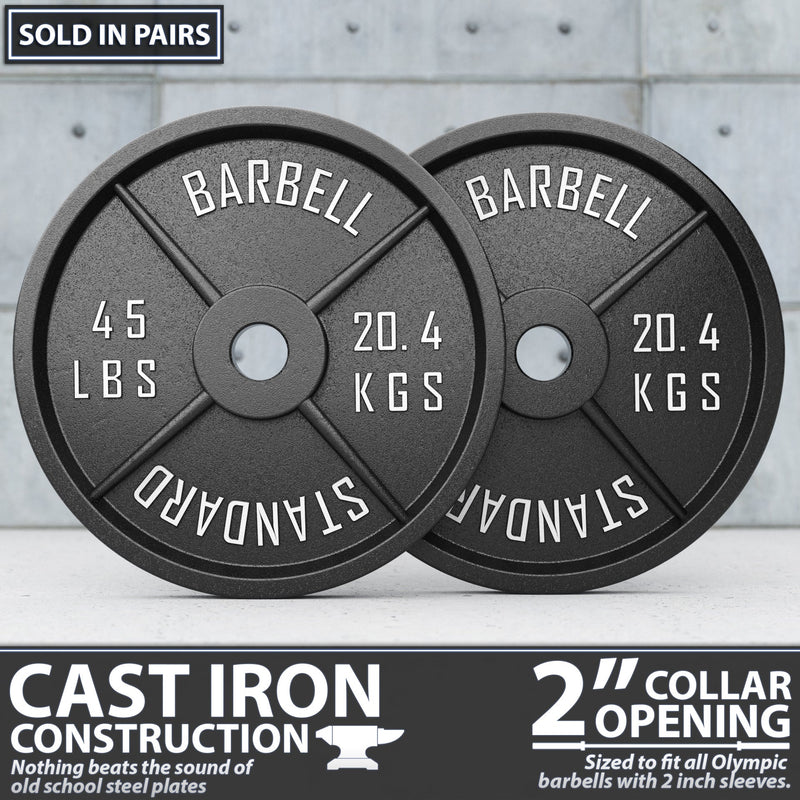 Synergee Standard Metal Weight Plates
