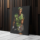 Serena Williams Canvas Art – Tennis Legend Wall Decor