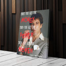 Scarface Quote Canvas Art – Tony Montana Wall Decor