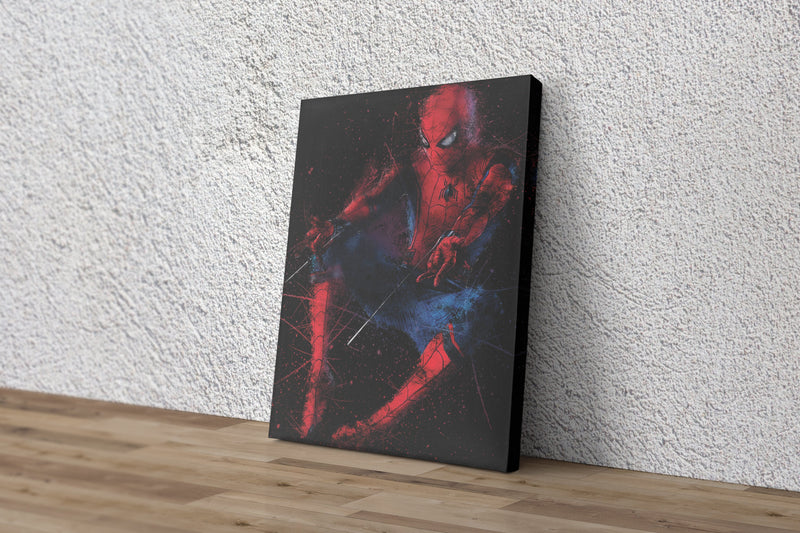 Spiderman Poster Marvel Comics Painting  Posters Canvas Print Wall Art Home Decor