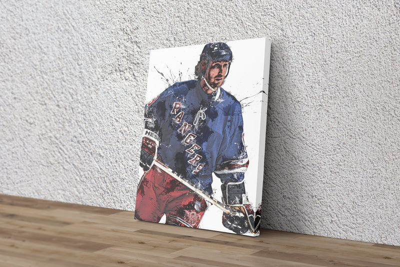 Wayne Gretzky Poster New York Rangers Hockey Hand Made Posters Canvas Print Wall Art Home Decor