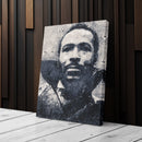 Marvin Gaye Canvas Art – Geometric Music Wall Decor