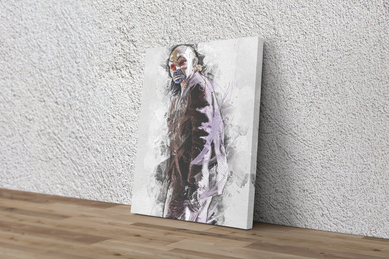 THE JOKER Dark Knight Poster Heath Ledger Movie Comics Painting Hand Made Posters Canvas Print Wall Art Man Cave Gift Home Decor