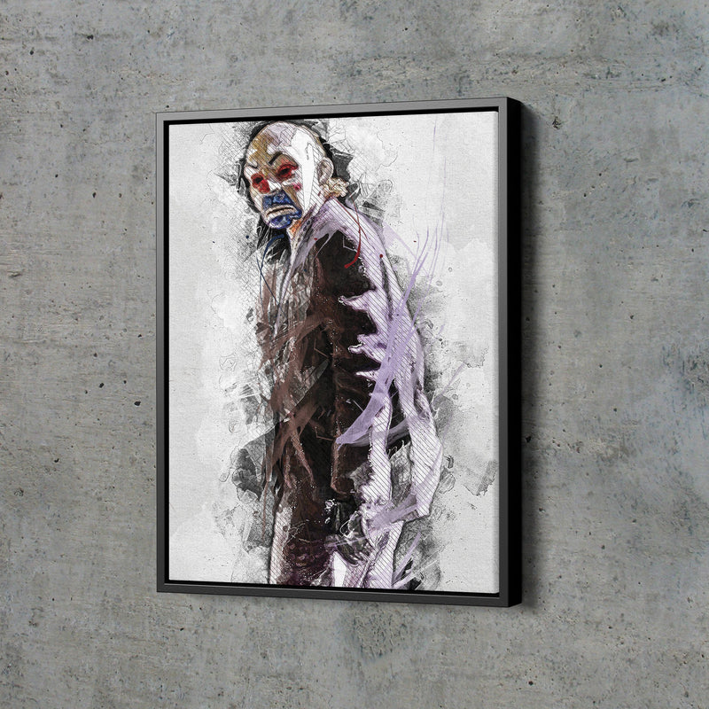 THE JOKER Dark Knight Poster Heath Ledger Movie Comics Painting Hand Made Posters Canvas Print Wall Art Man Cave Gift Home Decor