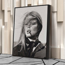 Brigitte Bardot Canvas – French Actress Wall Art Gift for Classic Cinema Lovers