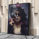 Marla Singer Canvas Art – Fight Club Movie Wall Decor