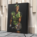 Serena Williams Canvas Art – Tennis Legend Wall Decor