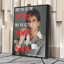 Scarface Quote Canvas Art – Tony Montana Wall Decor