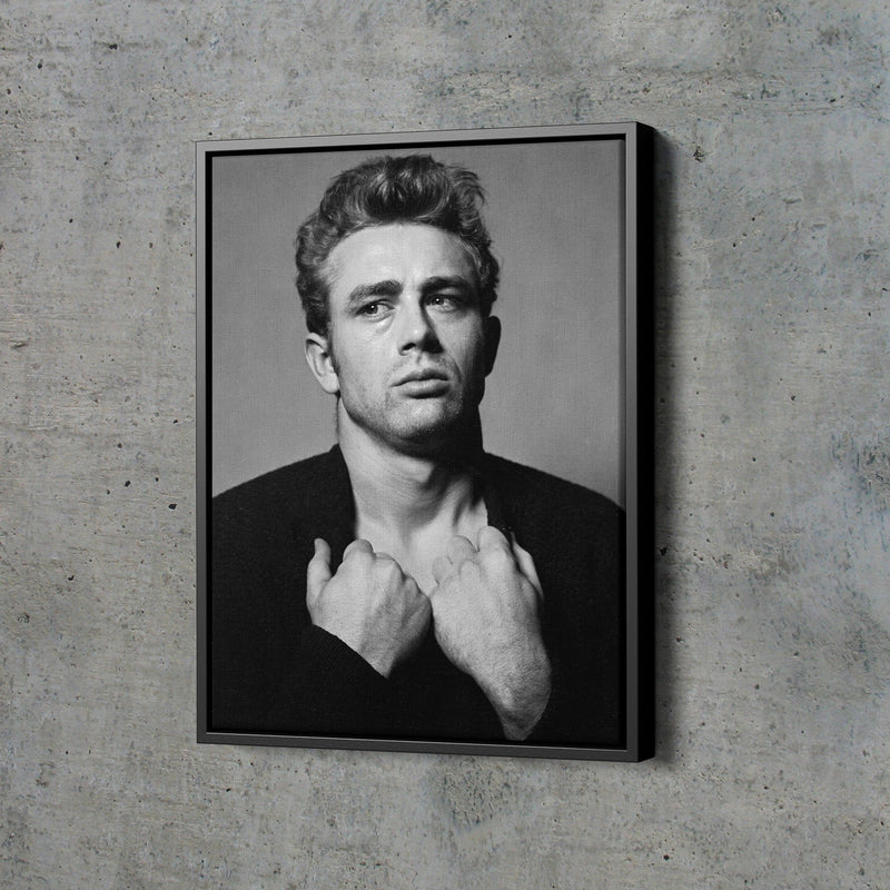 James Dean Poster Actor Hand Made Posters Canvas Print Wall Art Home Decor