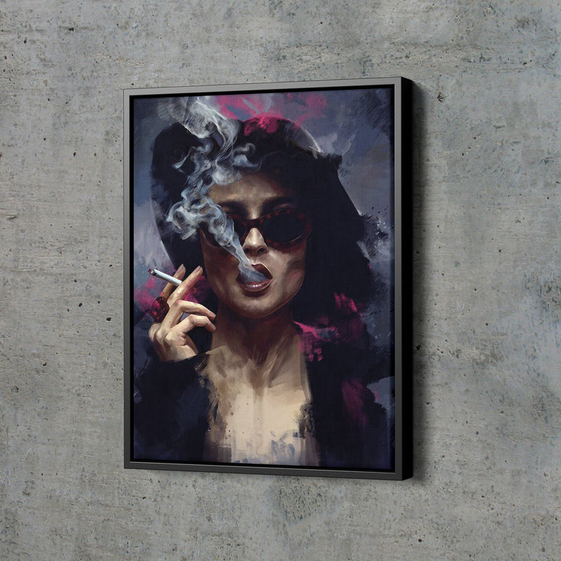 Marla Singer Poster Painting Fight Club Movie Hand Made Posters Canvas Print Wall Art Home Decor