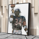 Walter Payton Canvas Art – Chicago Bears Wall Decor