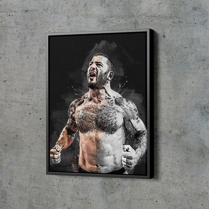 Mat Fraser Poster CrossFit athlete Painting Hand Made Posters Canvas Print Wall Art Man Cave Gift Home Decor