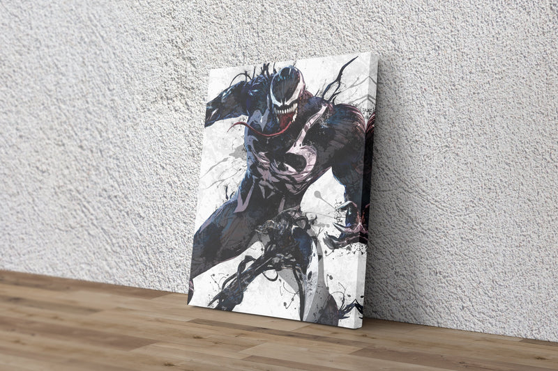 Venom Poster Marvel Superhero Comics Painting Hand Made Posters Canvas Print Kids Wall Art Man Cave Gift Home Decor