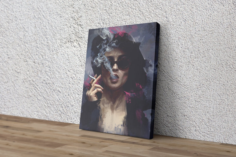 Marla Singer Poster Painting Fight Club Movie Hand Made Posters Canvas Print Wall Art Home Decor