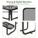 46" Square Picnic Table With Umbrella Hole