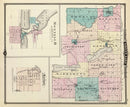 Vintage Map of Green Lake County, Wisconsin 1878