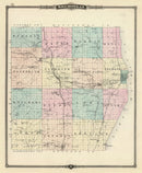 Vintage Map of Sheboygan County, Wisconsin 1878