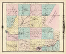 Vintage Map of Outagamie County, Wisconsin 1878