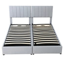 Upholstered Platform Bed With A Hydraulic Storage System by HouseOfZazla