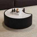 Light Sintered Stone Top Coffee Table