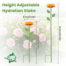 Metal Bee Watering Stations 6-Pack with Anti-Drowning Design