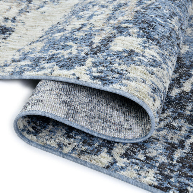 Sussex Home Novelty Collection Area Rug, Extra Soft and Comfy Carpet, Area Rugs for Living Room Rug, Indoor Rug, Blue&Anthracite