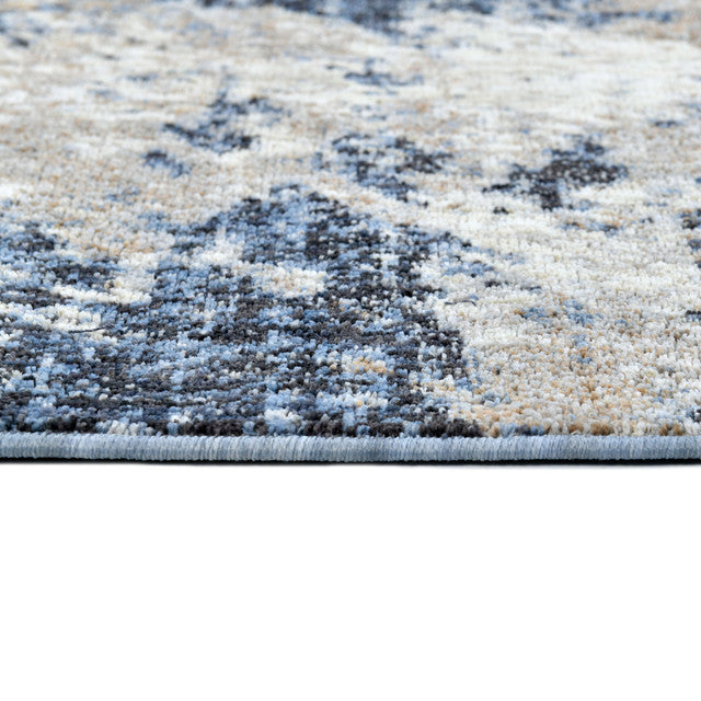 Sussex Home Novelty Collection Area Rug, Extra Soft and Comfy Carpet, Area Rugs for Living Room Rug, Indoor Rug, Blue&Anthracite