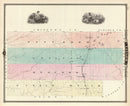 Vintage Map of Taylor County, Wisconsin 1878