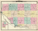 Vintage Map of Pierce County, Wisconsin 1878