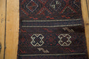 1.5x10.5 Antique Belouch Soumac Rug Runner