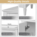 Bathroom Vanity With 2 Doors And Tip Out Drawer, Soft Closing Hinges by HouseOfZazla