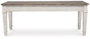Skempton - Storage Bench - White
