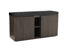Galan 60" Smoked Oak Bathroom Vanity by HouseOfZazla