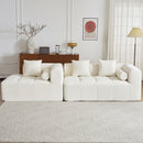 Sectional Free Combined Sofa With 2 Side Pockets by HouseOfZazla