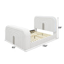Shelyn - Bed With LED, TV Cabinet, Fireplace & Bluetooth by Unique Piece Furniture
