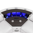 Nova - Sectional With Bluetooth Speaker, LED And Lifting Wine Cabinet by HouseOfZazla